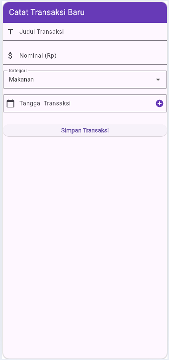 Form dengan Input Tanggal